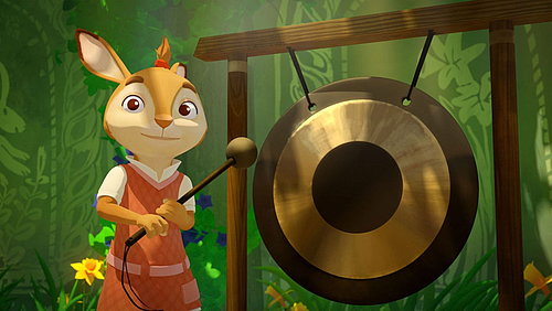 Standbild aus dem Film Die Häschenschule – Jagd nach dem Goldenen Ei