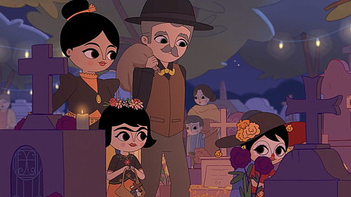 Standbild aus dem Film Hola Frida