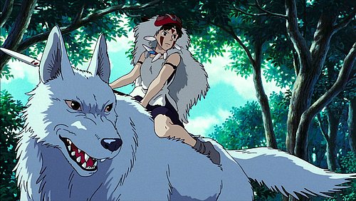 Standbild aus dem Film Prinzessin Mononoke