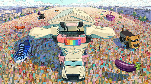 Standbild aus dem Film Jim Queen
