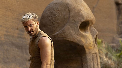 Standbild aus dem Film Die drei ??? – Toteninsel