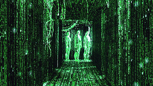 Standbild aus dem Film Matrix