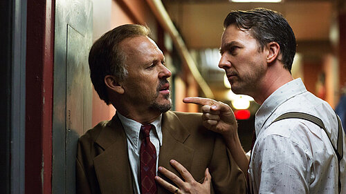 Standbild aus dem Film Birdman oder (Die unverhoffte Macht der Ahnungslosigkeit)
