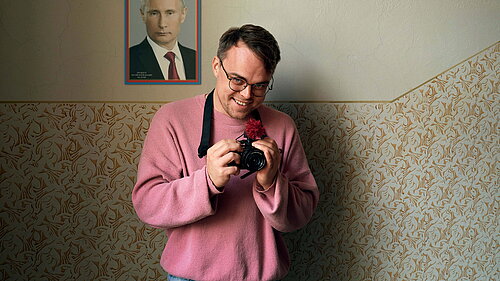 Standbild aus dem Film Ein Nobody gegen Putin