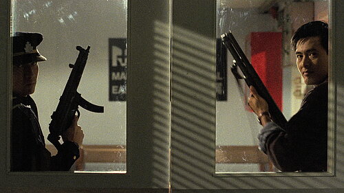 Standbild aus dem Film Hard Boiled