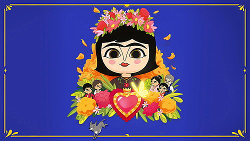 Standbild aus dem Film Hola Frida