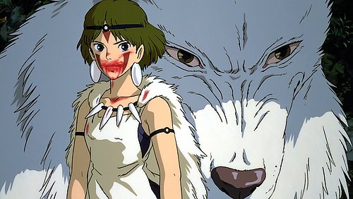 Standbild aus dem Film Prinzessin Mononoke