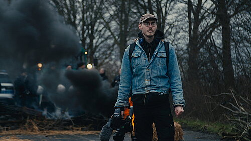 Standbild aus dem Film Wolken über Lützerath