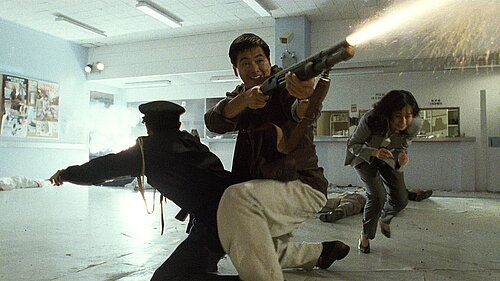 Standbild aus dem Film Hard Boiled