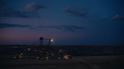 Standbild aus dem Film Wolken über Lützerath